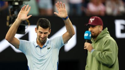 Đoković: A, sad kokice i sa Kirjosom na sofu... Popni se na drvo ako hoćeš da osvojiš grend slem