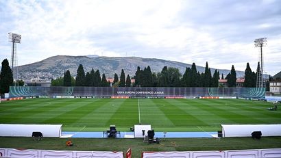 Stadion Zrinjskog pred utakmicu sa AZ-om (©Facebook/Zrinjski Mostar)