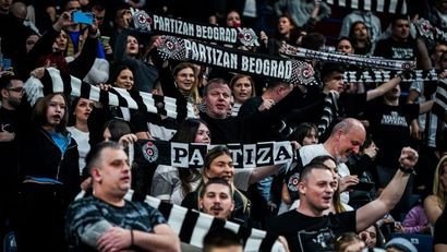 Navijači Partizana (Foto: ©ABA liga)