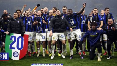 Campione d'Italia! Interov 20. Skudeto ukrašen slavljem u Madonini (VIDEO)