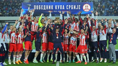 Zvezdi trofej Kupa Srbije (©MN Press)