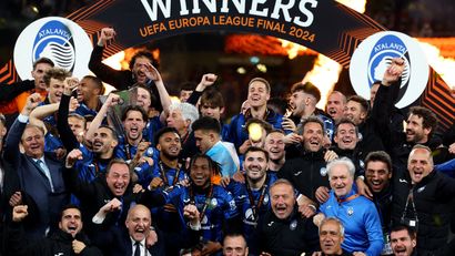 Proslava trofeja u Ligi Evrope (©AFP)