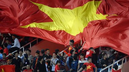 Vijetnamski navijači (©AFP)