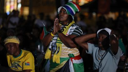 Južnoafrički navijači (©AFP)