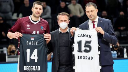 Iz arhive: Gagić i Čanak pred gostovanje Partizanu (©Star Sport)