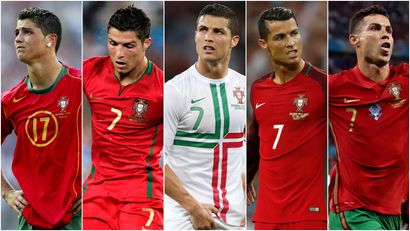 Kristijano Ronaldo na prethodnih pet EP (©Reuters)