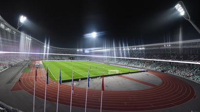 Stadion u Minsku (©Reuters)