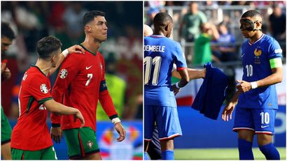 Kristijano Ronaldo i Kilijan Embape moraju bolje (©Reuters)