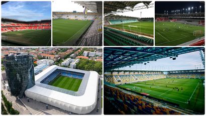 Stadioni Spartaka, Košica, Žiline, Trenčina, Slovana i DAC-a (©Wikipedia)