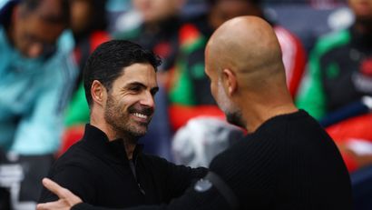 Mikel Arteta i Pep Gvardiola (©Reuters)