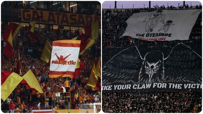 Navijači Galatasaraja i Bešiktaša (©Reuters)