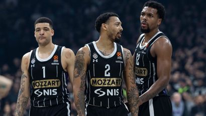 Košarkaši Partizan Mozzart Beta (©Star Sport)