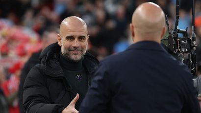 Pep Gvardiola i Arne Slot (Reuters)