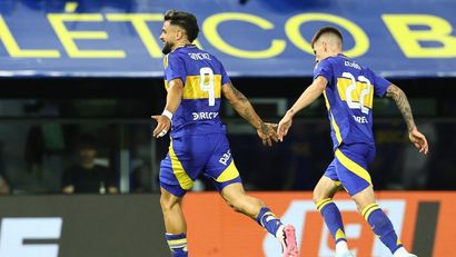 Milton Himenez i Kevin Zenon slave gol (©AFP)