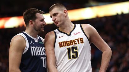 Luka Dončić i Nikola Jokić (AFP)