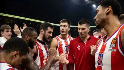 Košarkaši Crvene zvezde (©Star Sport)