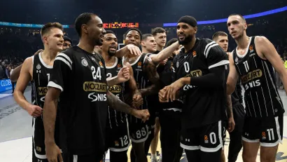 Košarkaši Partizan Mozzart Beta (©Star Sport)