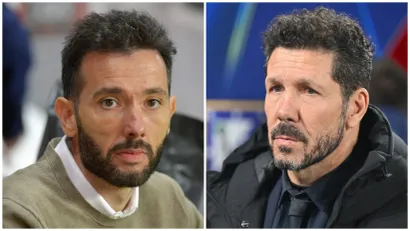 Karlos Korberan i Dijego Simeone (©Reuters)