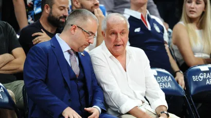 Goran Šašić i Željko Obradović (©MN Press)