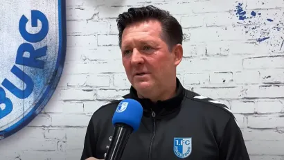 Kristijan Tic, trener Magdeburga (©YouTube)