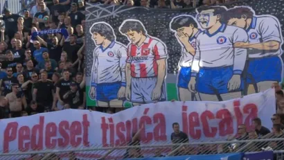 Dinamo osvojio Split i prvo mesto! BBB provocirali Hajduk zbog suza u utakmici sa Zvezdom