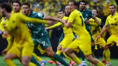 Detalj sa utakmice Bode Glimt - Totenhem (AFP)