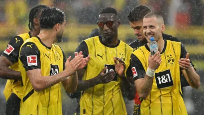 Fudbaleri Borusije Dortmund (©Reuters)