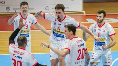 Odbojkaši Vojvodine Mozzart (©OSS/OK Vojvodina Mozzart)