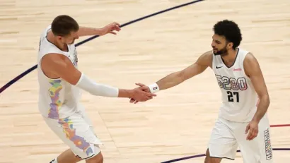 Nikola Jokić i Džamal Mari