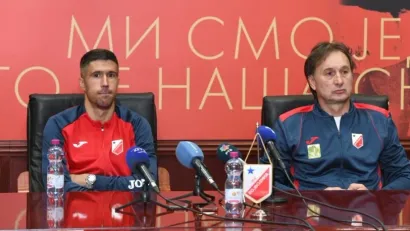 Slobodan Medojević i Miroslav Tanjga (@FK Vojvodina)