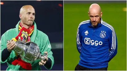 Paul Simonis i Erik ten Hag (©Guliver image - Reuters)
