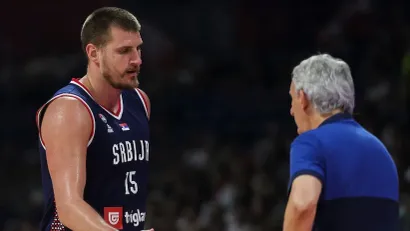 Svetislav Pešić i Nikola Jokić (Starsport)