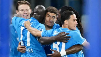 Slavlje fudbalera Napolija