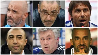 Mareska, Sari, Konte, Di Mateo, Anćeloti, Vijali (AFP)