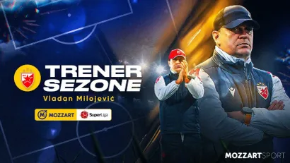 Izbor trenera i kapitena: Vladan Milojević najbolji u Mozzart Bet Superligi