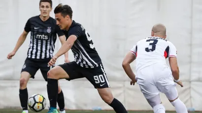Strahinja Jovanović u dresu Partizana (©Starsport)