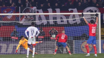 Vuković postiže gol Rapidu (Star sport)