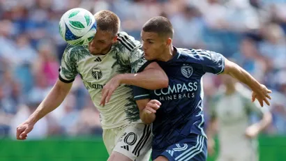Dejan Joveljić protiv Portland Timbersa (©AFP)