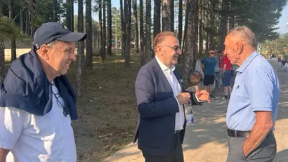 Ljajić i Lazović na Zlatiboru sreli Đorića i Rajevca