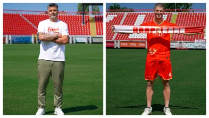 Milan Nikolić i Andrija Majdevac (©Nemanja Miletić/FK Napredak)