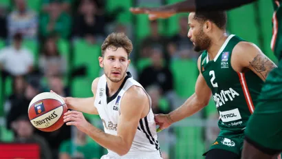 Aleksa Uskoković (©ABA liga – Cedevita Olimpija/Aleš Fevzer) 