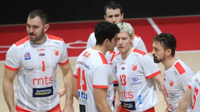 Odbojkaši Crvene zvezde (©MN Press)