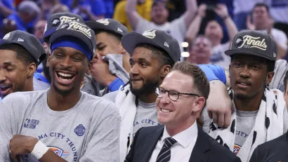 Šej Gildžes Aleksander, Sem Presti, Džejlen Vilijams (Guliver/AP Photo/Nate Billings)