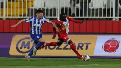 Bojat protiv Serija na meču Vojvodina - Novi Pazar (Star sport)