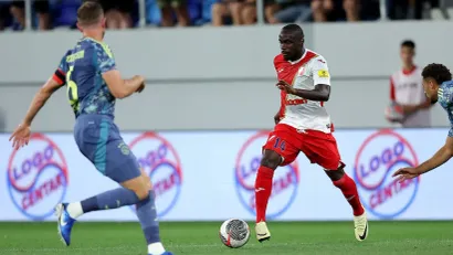 Kejleb Zadi Seri u dresu Vojvodine (©Starsport)