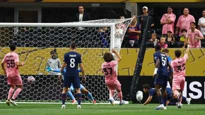 Detalj sa utakmice Pari Sen Žermen - Inter Majami (Reuters)
