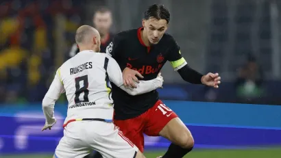 Amar Dedić u meču protiv Benfike (Reuters)