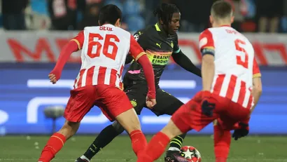 Bakajoko u Beogradu protiv Crvene zvezde (©MN Press)
