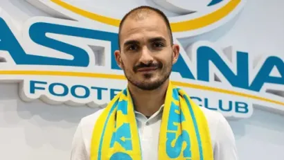 Driton Camaj (©Twitter/Astana)