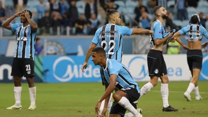 Fudbaleri Gremija (©AFP)